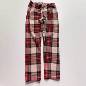 Hanna Andersson Girl plaid leggings 6-7 years